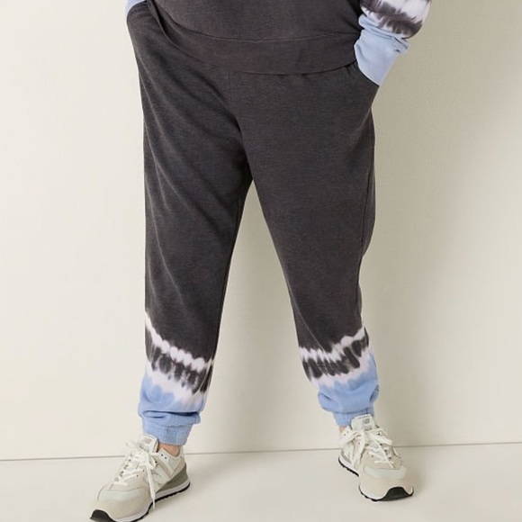 NWT Victoria Secret Pink Joggers High Waist Tie Dye Size M - Picture 4 of 4